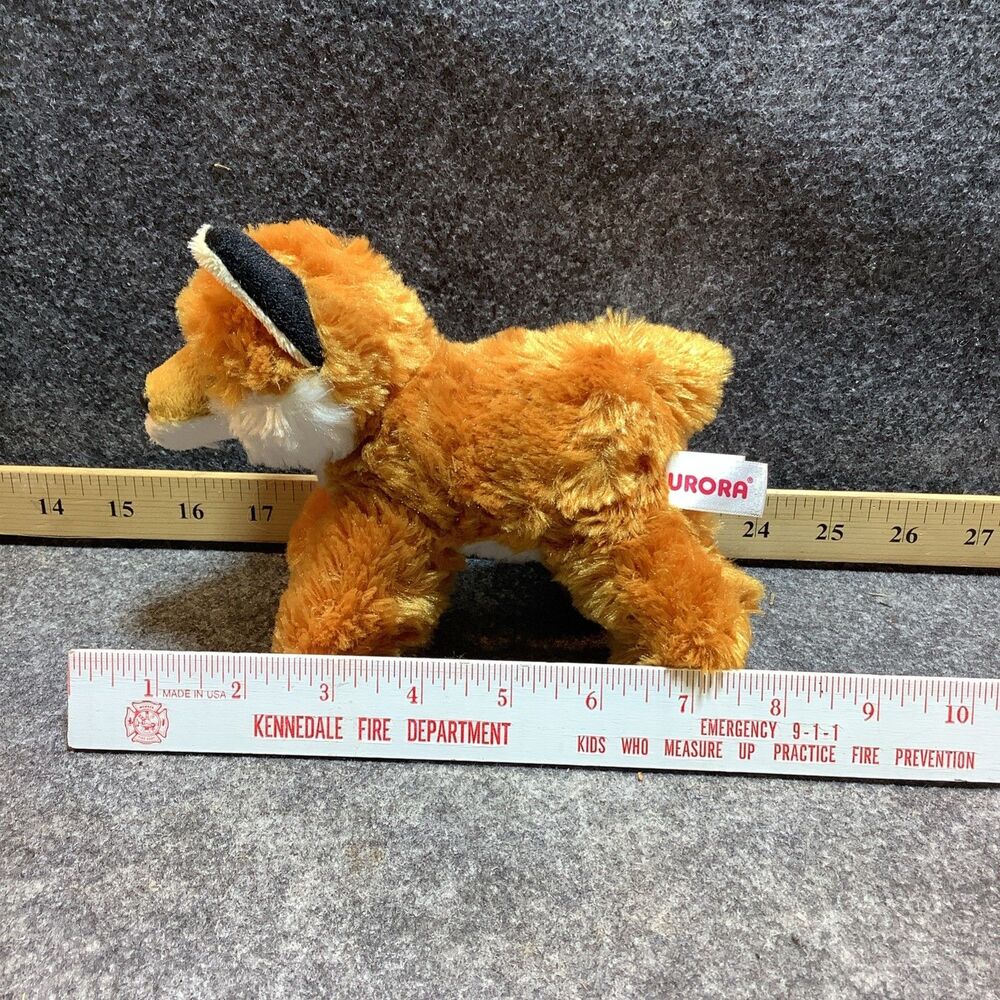 Aurora Mini Flopsie Foxxie The Red Fox 8 inch Stuffed Plush Super Soft & Cuddly